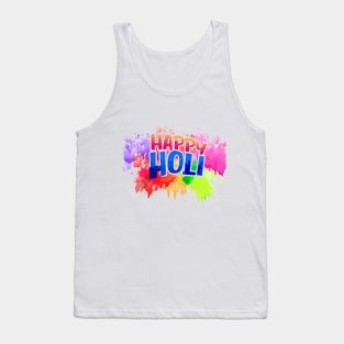 Happy Indian Holi Festival Tank Top